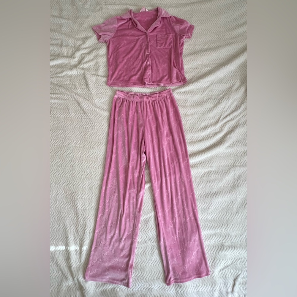 Juicy Couture Pink Pajama Set